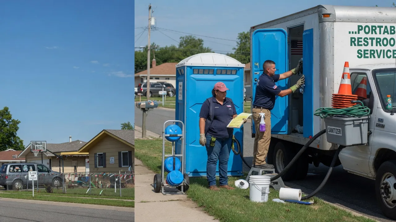 Portable Toilet Rental in Camden, IL near me